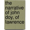 The Narrative Of John Doy, Of Lawrence door John Doy