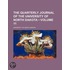 The Quarterly Journal Of The University