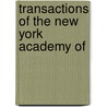 Transactions Of The New York Academy Of door The New York Academy of Sciences