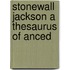 Stonewall Jackson A Thesaurus Of Anced