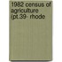 1982 Census Of Agriculture (Pt.39- Rhode