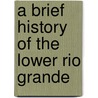 A Brief History Of The Lower Rio Grande door Unknown Author