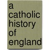A Catholic History Of England door W. Bern Mac Cabe