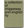 A Collection Of Chippeway And English Hy door Onbekend