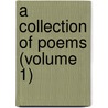 A Collection Of Poems (Volume 1) door Robert Dodsley