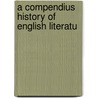 A Compendius History Of English Literatu by David Ed. Craik