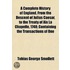 A Complete History Of England, From The