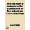 A Concise History Of The County And City door Books Group