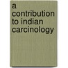 A Contribution To Indian Carcinology by Bob Henderson