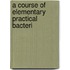A Course Of Elementary Practical Bacteri