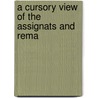 A Cursory View Of The Assignats And Rema door Sir Francis d'Ivernois
