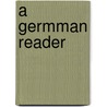 A Germman Reader door Waterman Thomas Hewett