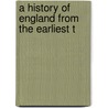 A History Of England From The Earliest T door Michael Innes