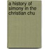 A History Of Simony In The Christian Chu