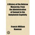 A History Of The Hebrew Monarchy; From T