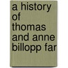A History Of Thomas And Anne Billopp Far door Charles Farmar Billopp