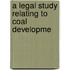 A Legal Study Relating To Coal Developme