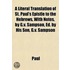 A Literal Translation Of St. Paul's Epis
