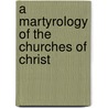 A Martyrology Of The Churches Of Christ by Tieleman Janszoon Van Bracht