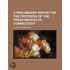 A Preliminary Report On The Protozoa Of