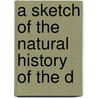 A Sketch Of The Natural History Of The D door Waldo Lee McAtee