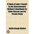 A Study Of Luke's Gospel By The Question