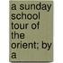 A Sunday School Tour Of The Orient; By A