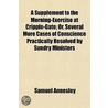 A Supplement To The Morning-Exercise At door Samuel Annesley