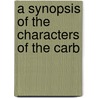 A Synopsis Of The Characters Of The Carb door Frederick McCoy
