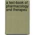 A Text-Book Of Pharmacology And Therapeu
