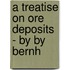 A Treatise On Ore Deposits - By By Bernh