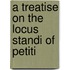 A Treatise On The Locus Standi Of Petiti