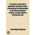 A Treatise On The Sun's Radiation And Ot