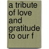 A Tribute Of Love And Gratitude To Our F door New York City Christian Institute