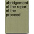 Abridgement Of The Report Of The Proceed