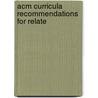 Acm Curricula Recommendations For Relate door Association For Computing Machinery