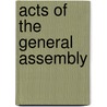 Acts Of The General Assembly by Alabama Alabama