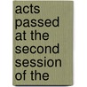 Acts Passed At The Second Session Of The door United States