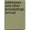 Addresses And Other Proceedings, Annual door Indiana College Association