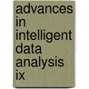 Advances In Intelligent Data Analysis Ix door Onbekend