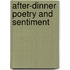 After-Dinner Poetry And Sentiment