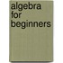 Algebra For Beginners