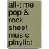 All-Time Pop & Rock Sheet Music Playlist