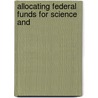 Allocating Federal Funds For Science And door United States Congress Science