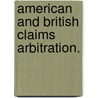 American And British Claims Arbitration. by Spain United States