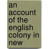 An Account Of The English Colony In New door David Collins