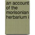 An Account Of The Morisonian Herbarium I