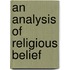 An Analysis Of Religious Belief