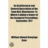 An Architectural And General Description door William Edward Axon