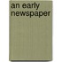 An Early Newspaper